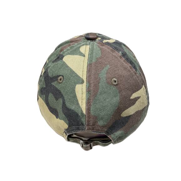 Camouflage District Baseball Cap Distressed DT600-Soul Sisters, Adjustable Hat - Picture 3 of 7